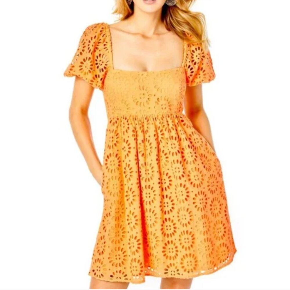 Lilly Pulitzer Orange Dress